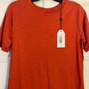 NWT Orange t-shirt by Universal Standard - size 2XS